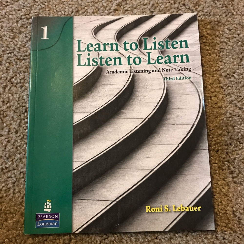 “Learn to Listen - Listen to Learn” book